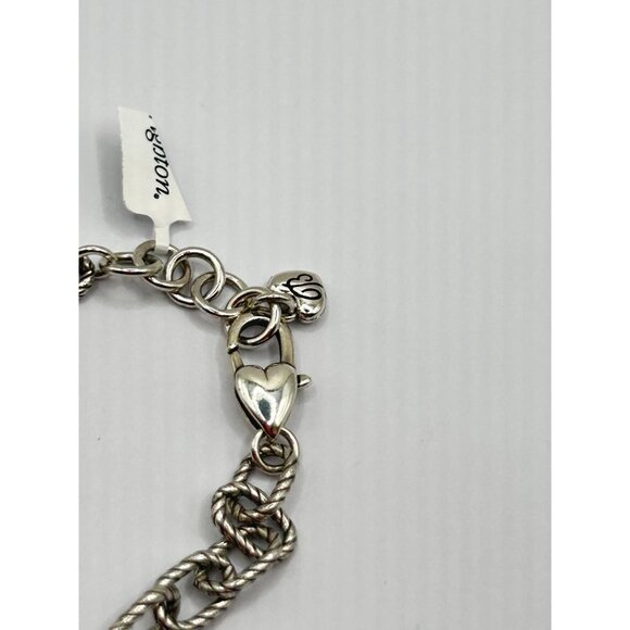 Brighton Snap charm bracelet or wear alone NWcut tag 7-8 1/4"  #36 - Picture 6 of 6